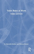 Cover: Team Roles at Work - Routledge