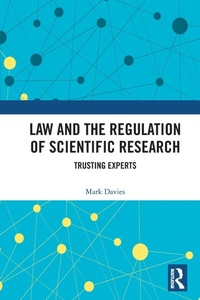 Abbildung von: Law and the Regulation of Scientific Research - Routledge