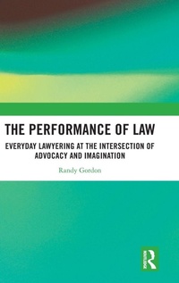 Enlarge image Cover: The Performance of Law - Routledge