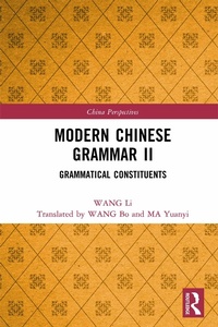 Abbildung von: Modern Chinese Grammar II - Routledge