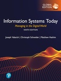 Cover: Information Systems Today: Managing in the Digital World, Global Edition - Pearson Education Limited