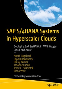 Abbildung von: SAP S/4HANA Systems in Hyperscaler Clouds - Apress