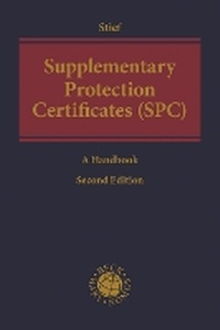 Abbildung von: Supplementary Protection Certificates (SPC) - Hart Publishing