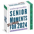 Cover: Unforgettable Senior Moments Page-A-Day Calendar 2024 - Workman Calenders