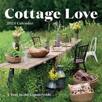 Abbildung von: Cottage Love Wall Calendar 2024 - Workman Calenders