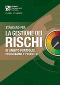 Cover: Standard for Risk Management in Portfolios, Programs, and Projects (ITALIAN) - Project Management Institute