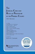 Cover: The Judicial Code and Rules of Procedure in the Federal Courts, 2022 Revision - Foundation Press