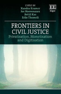 Abbildung von: Frontiers in Civil Justice - Edward Elgar Publishing