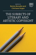 Cover: The Subjects of Literary and Artistic Copyright - Edward Elgar Publishing