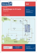 Cover: A4 Guadeloupe to St Lucia, Imray Passage Chart - Imray, Laurie, Norie & Wilson Ltd