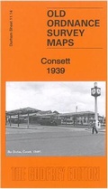 Cover: Consett 1939 - Alan Godfrey Maps