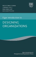 Cover: Elgar Introduction to Designing Organizations - Edward Elgar Publishing