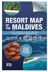Abbildung von: Resort Map of the Maldives - Atoll Editions