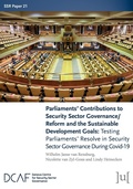 Cover: Parliaments' Contributions to Security Sector Governance/Reform and the Sustainable Development Goals - Ubiquity Press Ltd