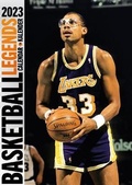Cover: Basketball Legends 2023 Calendar - Red ML Rock Publishing