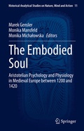 Cover: The Embodied Soul - Springer