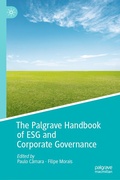 Cover: The Palgrave Handbook of ESG and Corporate Governance - Palgrave Macmillan