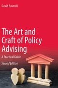 Cover: The Art and Craft of Policy Advising - Springer