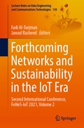 Cover: Forthcoming Networks and Sustainability in the IoT Era - Springer