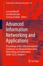 Cover: Advanced Information Networking and Applications - Springer