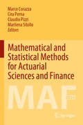 Cover: Mathematical and Statistical Methods for Actuarial Sciences and Finance - Springer