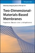 Cover: Two-Dimensional-Materials-Based Membranes - Preparation, Characterization, and Applications - Wiley-VCH
