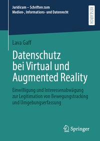 Abbildung von: Datenschutz bei Virtual und Augmented Reality - Springer