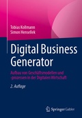 Cover: Digital Business Generator - Springer Gabler