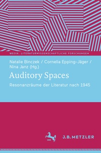 Enlarge image Cover: Auditory Spaces - J.B. Metzler