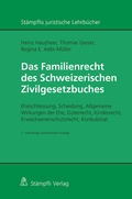 Bild: Das Familienrecht des Schweizerischen Zivilgesetzbuches - Stämpfli Verlag