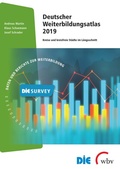 Cover: Deutscher Weiterbildungsatlas 2019 - wbv Media