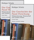 Cover: Die Geschichte der Faust-Forschung - K&ouml;nigshausen & Neumann