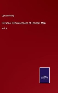 Enlarge image Cover: Personal Reminiscences of Eminent Men - Salzwasser-Verlag