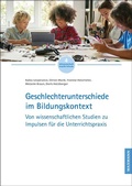 Cover: Geschlechterunterschiede im Bildungskontext - Waxmann