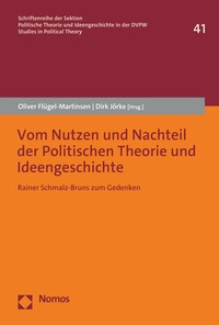 Abbildung von: Vom Nutzen und Nachteil der Politischen Theorie und Ideengeschichte - Nomos