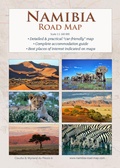 Cover: Detaillierte NAMIBIA Reisekarte - NAMIBIA ROAD MAP (1:1.160.000) - Wild Photo Shop