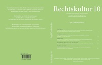 Enlarge image Cover: Rechtskultur 10 - Edition Rechtskultur
