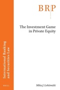 Cover: The Investment Game in Private Equity - Brill