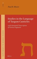 Cover: Studies in the Language of Targum Canticles - Brill