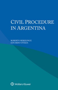 Abbildung von: Civil Procedure in Argentina - Kluwer Law International