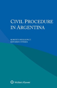 Abbildung von: Civil Procedure in Argentina - Wolters Kluwer