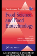Cover: Food Science and Food Biotechnology - CRC Press