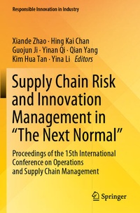 Enlarge image Cover: Supply Chain Risk and Innovation Management in "The Next Normal" - Springer