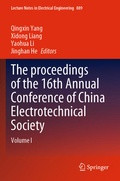Cover: The proceedings of the 16th Annual Conference of China Electrotechnical Society - Springer