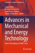 Cover: Advances in Mechanical and Energy Technology - Springer