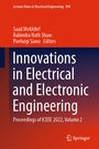 Cover: Innovations in Electrical and Electronic Engineering - Springer