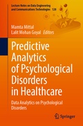 Cover: Predictive Analytics of Psychological Disorders in Healthcare - Springer