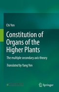 Cover: Constitution of Organs of the Higher Plants - Springer
