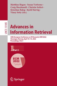 Abbildung von: Advances in Information Retrieval - Springer