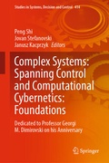 Cover: Complex Systems: Spanning Control and Computational Cybernetics: Foundations - Springer